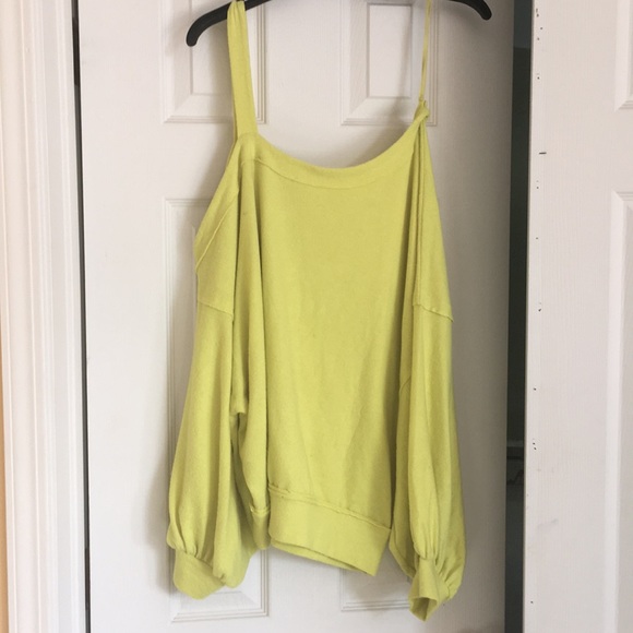 Free People Neon Slouch Shirt/sweater - Picture 3 of 5